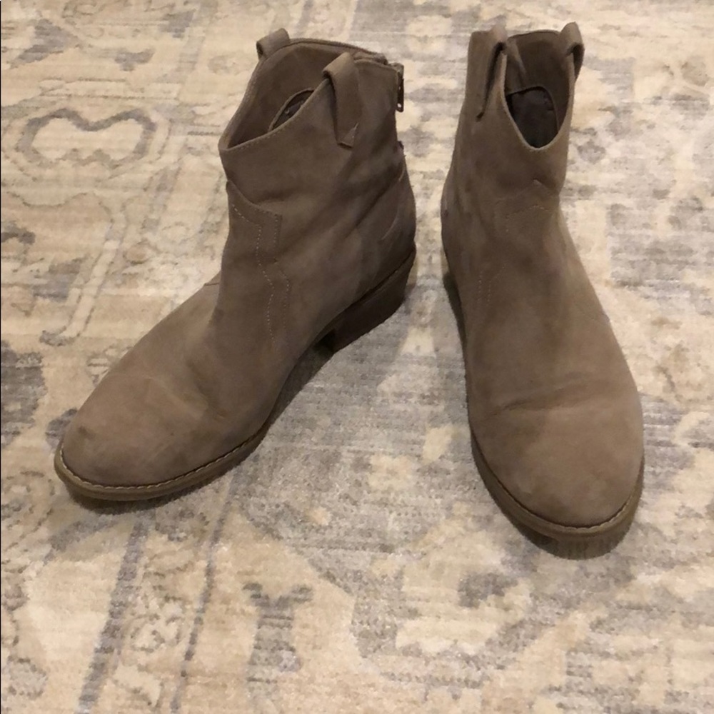 Tan Booties